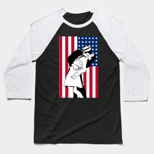 American Kiss Baseball T-Shirt